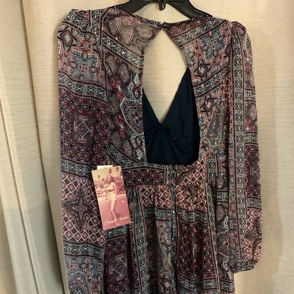 Emerald sundae chiffon dress new with tags - Picture 3 of 7